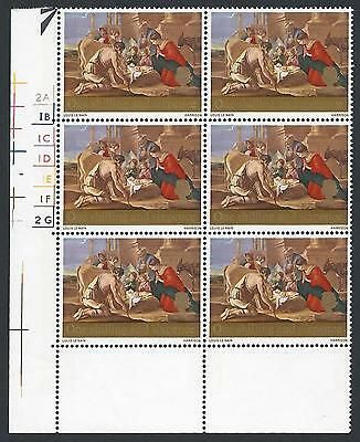 1967 Christmas 1 6 Cylinder Block - MNH