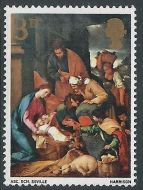 1967 Christmas 3d - Phosphor Omitted - UNMOUNTED MINT