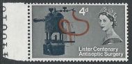 1965 Lister 4d (Ord) - Listed Flaw - Face Retouch - MM