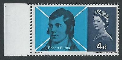 1966 Burns 4d (Phos) Listed Variety - Narrow Band Left - MNH