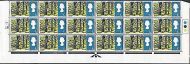 1966 Landscapes 4d (Ord) - Listed Flaw - Dash Before England - Superb MNH Block