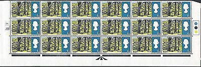 1966 Landscapes 4d (Ord) - Listed Flaw - Dash Before England - Superb MNH Block