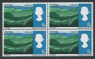 1966 Landscapes 6d (Ord) - Listed  Flaw AN for AND Retouched - MNH