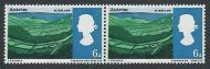 1966 Landscapes 6d (Phos) - Listed  Flaw AN for AND - MNH