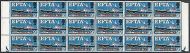 1967 EFTA 9d (Ord) - Listed Quay Flaw - Large Positional Block - MNH