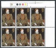 Sg 771f  1968 Paintings 4d - Listed Flaw - Blister on Hand - MNH