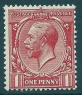 N16(6) 1d Deep Brick Red Royal Cypher UNMOUNTED MINT MNH