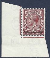 N18(-) 1½d Deep Chestnut unlisted with RPS cert UNMOUNTED MINT MNH