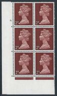 Pre-decimal Machin 2d PVA 2B Head B Perf A Cylinder 6 Dot - MNH