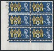 1963 Lifeboat (Phos) 1 6 Row 19 Cyl Block With Narrow Bands at Left Margin