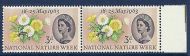 1963 Nature Week 3d (Phos) - Narrow Band Right - MNH