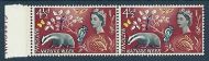 1963 Nature Week 4 1 2d Phos - Narrow Band Left x 2 - MNH