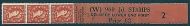 ½d Edward Crown watermark Vertical Delivery Coil leader W 2 MNH