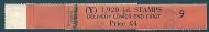 ½d Edward Crown watermark Vertical Delivery Coil leader Y 9 MNH