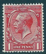 N16(2) 1d Deep Bright Scarlet Royal Cypher UNMOUNTED MINT MNH