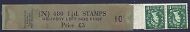 1½d Edward Crown watermark sideways Delivery Coil leader N 10 MNH