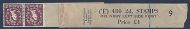 2d Edward Crown watermark sideways Delivery Coil leader T 9 MNH