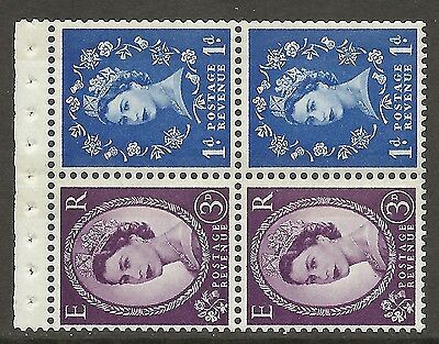 SB51 Wilding booklet pane Violet Phos S W Left perf type AP UNMOUNTED MNT MNH