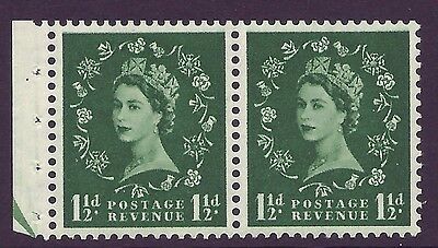 SB61 Wilding booklet pane Tudor perf type E(½v) UNMOUNTED MNT MNH