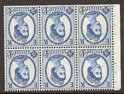 SB109a Wilding booklet pane Violet Phos 8mm perf type Ie Top UNMOUNTED MNT/MNH