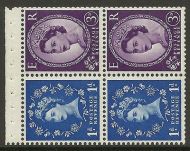 SB35 Wilding booklet pane Crown Left perf type AP UNMOUNTED MNT MNH