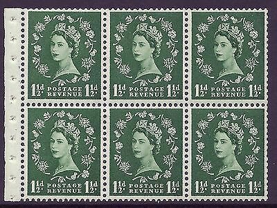 SB70 Wilding booklet pane Graphite perf type I UNMOUNTED MNT MNH