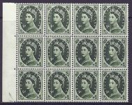 S127 9d Wilding Multi Crowns variety - Doctor Blade Flaw UNMOUNTED MINT MNH