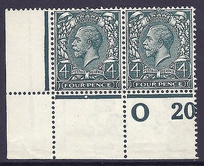 N23(3) 4d Deep Grey Green Royal Cypher control O 20 perf UNMOUNTED MINT MNH