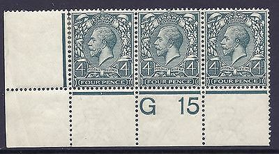 N23(5) 4d Pale Slate Green Royal Cypher control G 15 perf MOUNTED MINT