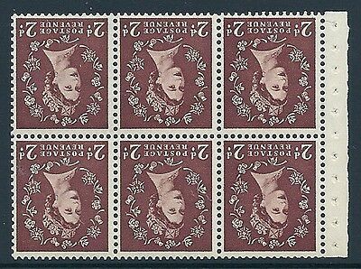 SB78ad Wilding booklet pane Edward perf type I UNMOUNTED MNT MNH