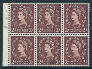 SB78 2d Wilding Edward Crown Cylinder H6T Dot - Very Lightly MOUNTED MINT