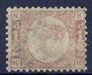 sg48 ½d Rose Red Plate 8 Lettered K-N MOUNTED MINT - No gum