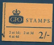 sg N30pa 2 - Wildings GPO booklet with all panes Oct 1967 UNMOUNTED MINT MNH