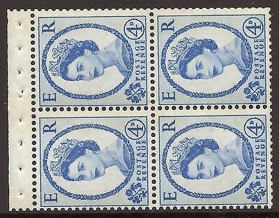 SB108 Wilding booklet pane Blue Phos perf type AP UNMOUNTED MNT MNH