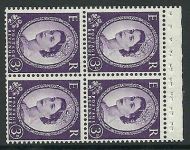 SB95a Wilding booklet pane Sideways Right perf type AP UNMOUNTED MNT/MNH