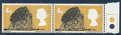 1966 sg701pb British Technology 4d (Phos) - Variety narrow right band - MNH