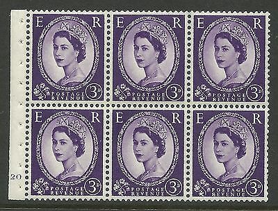 SB93 Wilding booklet pane Crowns White cyl K20 No Dot perf type I UNMOUNTED MNT