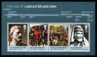 MS2818 2008 Age of Lancaster and York miniature sheet UNMOUNTED MINT/MNH