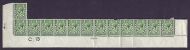 N14(7) ½d Deep Bright Green Control C13 perf plate 92a 10b MOUNTED MINT