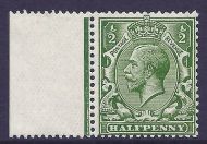 N14(11) variety ½d Deep Bright Yellow-Green with copy RPS cert UNMOUNTED MINT