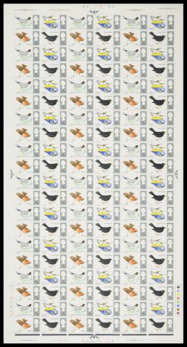 1966 Birds (Ord) Complete Sheet - UNMOUNTED MINT MNH