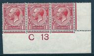 N16(-) 1d Deep Bright Rose Carmine Royal Cypher Hendon Cert MOUNTED MINT