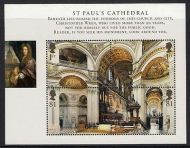 MS2847 2008 St Pauls Cathedral Miniature Sheet - UNMOUNTED MINT