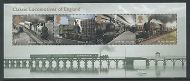 MS3144 2011 Classic Locomotives of England miniature sheet UNMOUNTED MINT/MNH