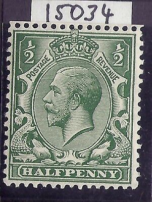 N14(-) ½d Myrtle Green Royal Cypher with Hendon Cert UNMOUNTED MINT MNH