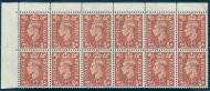 Sg 503 Q3e ½d Pale Orange with Spur to R variety UNMOUNTED MNT
