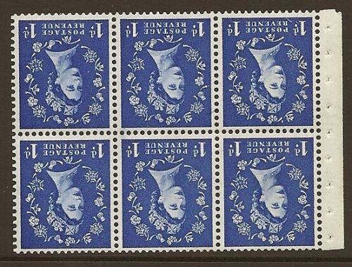 SB30a 1d Wilding Crowns on Cream perf le UNMOUNTED MINT MNH