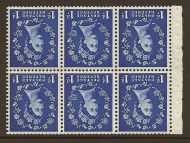 SB30a 1d Wilding Crowns on Cream perf l UNMOUNTED MINT MNH
