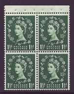 SB63 Wilding booklet pane Edward perf type AP UNMOUNTED MNT MNH