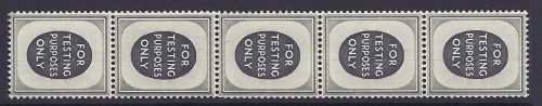 Coil Machin Testing Labels Tudor Crown Watermark very scarce UNMOUNTED MINT